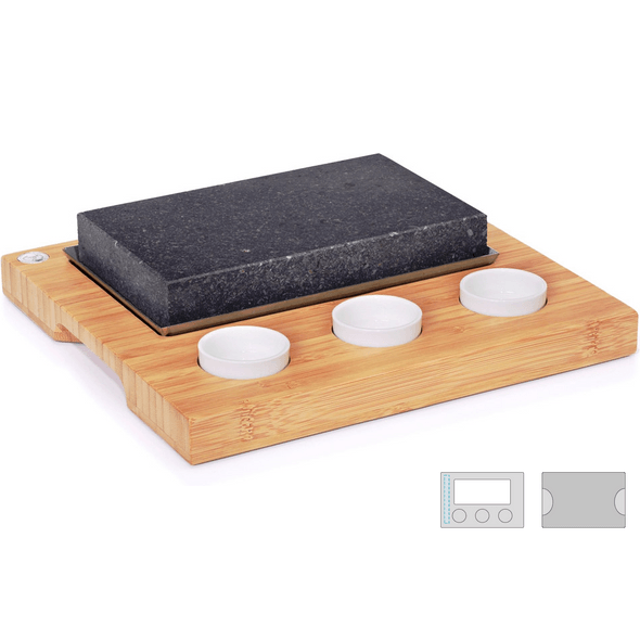 Chicago Lava Stone w/ Base and 3 Containers